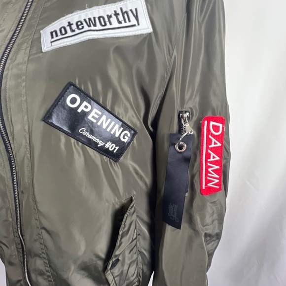 Sixth June Paris Mens Large Bomber Jacket Patches - Picture 6 of 8